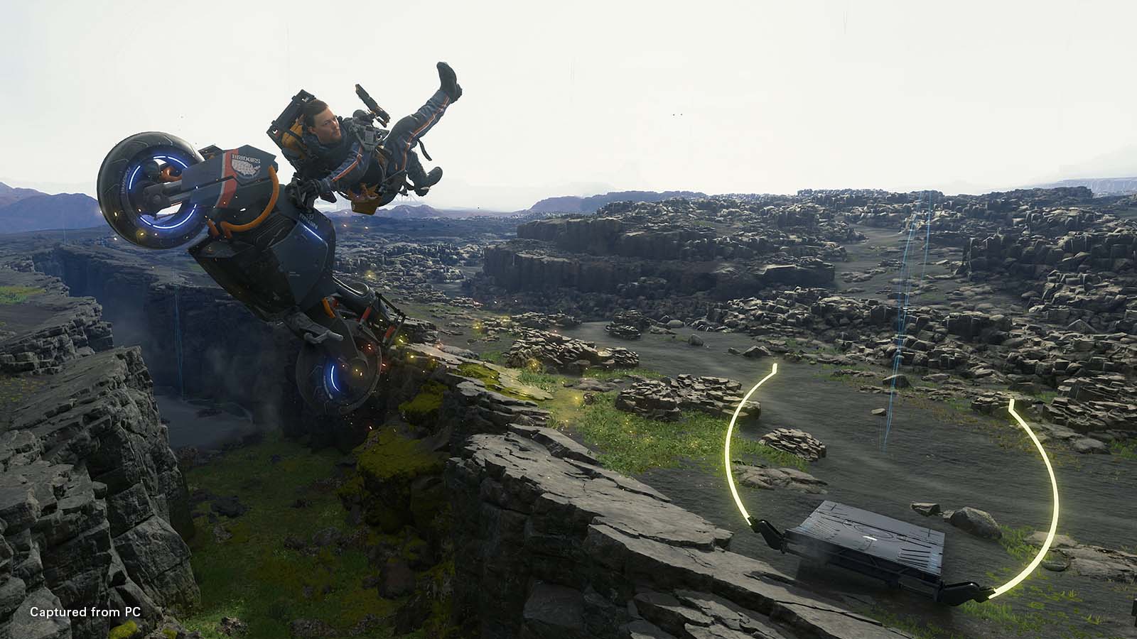 Jump ramp screenshot from Death Stranding Director's Cut PC